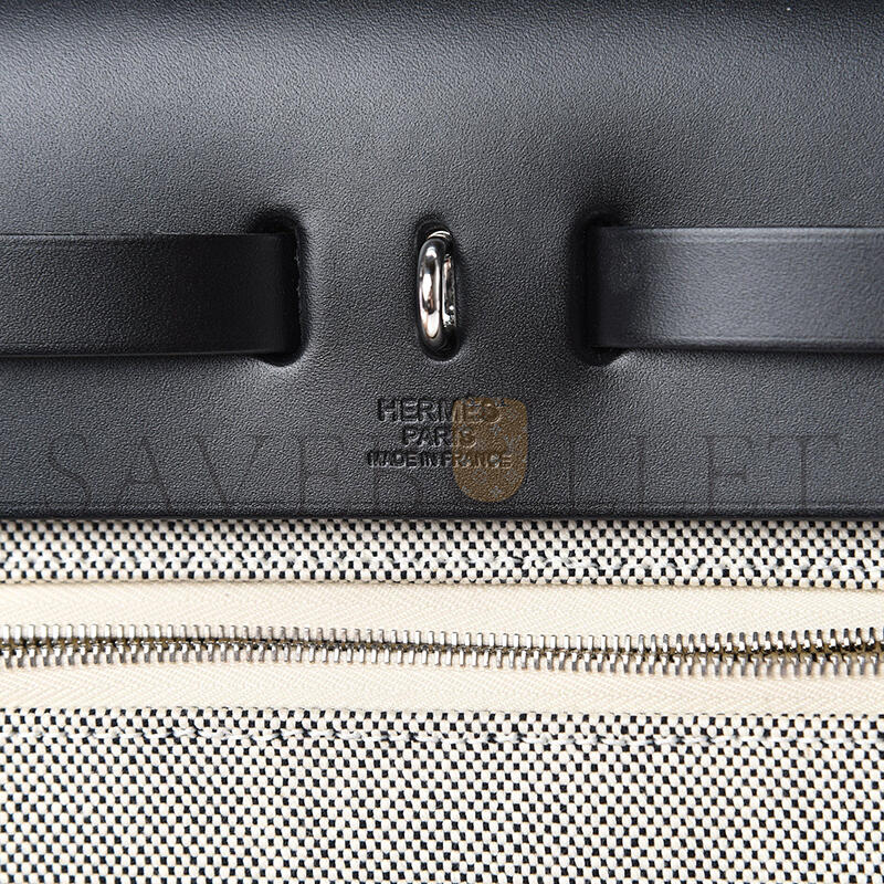 HERMÈS HERBAG 31 PALLADIUM HARDWARE H079201CKAB (31*25*10cm)